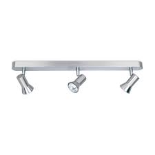 Bubbles led 4 light ceiling spotlight bar oldrids downto. Firstlight 6092bs Magnum 3 Light Brushed Steel Ceiling Bar