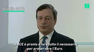 Wahlweise war von fehlentwicklung, zerstörerischer geldpolitik sein machtwort aus dem jahr 2012 ist unvergessen: Il Discorso Del Whatever It Takes Che Ha Fatto Storia Quando Draghi Disse Ai Mercati Credetemi Sara Abbastanza L Huffpost