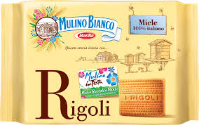 Mulino bianco's rigoli cookies are made with milk and millefiori honey which comes from flower nectar. Rigoli Mulino Bianco Mulino Bianco Offerte E Promozioni Risparmiosuper It