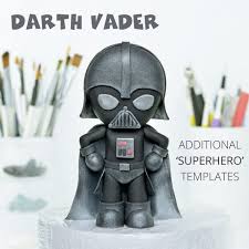 Darth Vader Clay Tutorial Darth Vader Darth Vader Cake Topper Darth Vader Cake