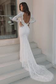 Appointments recommended for brides and bridesmaids. Orla Gown Low Back Wedding Dress Grace Loves Lace