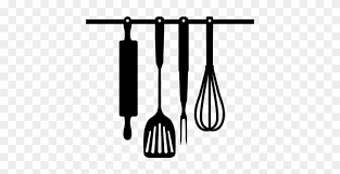 Kitchen tools clipart black and white. Kitchen Utensils Svg Kitchen Utensils Clip Art Free Transparent Png Clipart Images Download