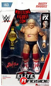 Ecw wrestling action figure series 1. Dusty Rhodes Wwe Elite 63 Wwe Toy Wrestling Action Figure By Mattel