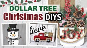 Diy Dollar Tree Christmas Decor 2020 New Christmas Diys Using Fall Items Krafts By Dollar Tree Christmas Decor Dollar Tree Christmas Christmas Signs Diy