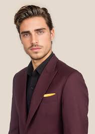Bowery Deep Burgundy Birdseye Suit