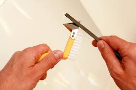 La méthode à choisir dépend : Jeu D Outils De Jointoiement Professionnel 5 En 1 Pour Des Joints En Silicone Enfin Rayonnants Lisse Joint 3 Couteau A Joint Et Brosse A Joint Pour Silicone Et Outils De Reparation Des
