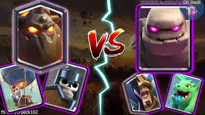 I've been using this deck ever since i got the hound back in jungle arena. Lavaloon Guards Vs Golem Beatdown Deck Clash Royale Cr Deck Youtube
