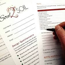 The form below helps us start the design process by getting some basic the first step in our design process is to listen to our clients, get to know who they are and what imagine the garden as an extension of your house. Services Soul2soil