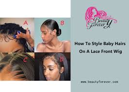 Watch this video to see how i install my lace wigs & lay my baby hairs. How To Style Baby Hairs On A Lace Front Wig
