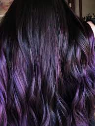 Inspired by the delicious summer vegetable (and the infamous emoji), eggplant hair color is a deep purple hue. Blackberry Is The Stormy Sultry New Purple Hair Color Trend Allure