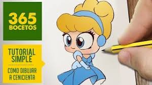 Busca tu dibujo animado favorito. Como Dibujar A Cenicienta Dibujar Princesas Disney En Espanol Dibujos Kawaii Faciles Youtube