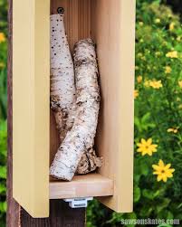 A butterfly box is similar to a bird house, but it has slatted openings. Diy Butterfly House Plans Easy Charming Saws On Skates