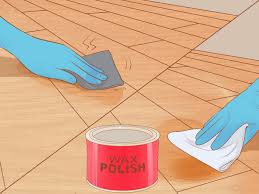 Spray and mop one small area at a time to avoid standing liquid on the floor. 3 Ways To Clean Oil Off A Wood Floor Wikihow