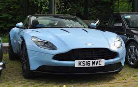 Baby Blue Aston Martin Db11 Aston Martin Aston Martin Db11 Blue Car