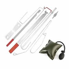 Hands free unlock juggle more grocery bags. Universal Car Auto Door Lock Out Key Lost Emergency Open Unlock Tool Air Wedge 19 59 Picclick Uk