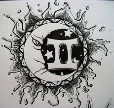 25 Tribal Gemini Tattoos Designs And Ideas Gemini Tattoo Designs Gemini Tattoo Gemini Art