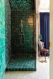 Ode To Blue Green Tile Bathrooms Blue Bathroom Tile Green Tile Bathroom Modern Small Bathrooms