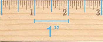 When using a standard ruler, one side is in inches and one is in centimeters. How To Read A Ruler Inch Calculator