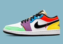 Air Jordan 1 Low Multi Color Cz3572 104 Sneakernews Com In 2020 Jordan 1 Low Air Jordans Cute Nike Shoes