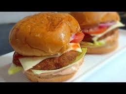 Kfc Style Crispy Chicken Patty Burger Homemade Is The Best Cook With Lubna Youtube Chicken Patty Recipes Crispy Chicken Recipes Fun Cooking