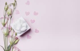 Download hearts and flowers border and use any clip art,coloring,png graphics in your website, document or presentation. Wallpaper Flowers Background Pink Gift Hearts Love Box Pink Flowers Hearts Gift Valentine Eustoma Eustoma Images For Desktop Section Prazdniki Download