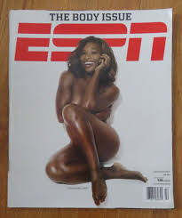 ESPN - The Body Issue - SERENA WILLIAMS 2009 Magazine NO LABEL US OPEN  Wimbledon | eBay