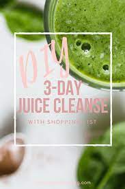 Great if you're trying to be healthy on a budget! How To 3 Day Diy Juice Cleanse With Shopping List A Good Hue
