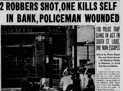 April 24, 1953: The Southwest Bank robbery - Newspapers.com™