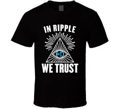 In Ripple Xrp We Trust Cryptocurrency Investor T Shirt Mens Tshirts T Shirt Shirts