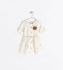 Schon im verlauf der geschichtlichen entwicklung der. Zara Kids Pompom Embroidered Dress Everything Kinder Kleider Kindermode Kleider Madchen Kleidung