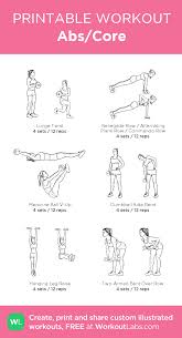 Abs Core My Visual Workout Created At Workoutlabs Com Click Through To Customize And Download As A Free Pdf Cus Karin Calistirma Gym Antrenmanlari Workout
