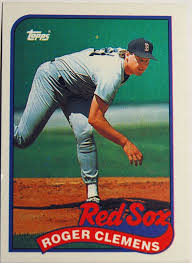 Card description nm ex/nm ex vg good; 1989 Topps Baseball Cards Value Baseball Cards Roger Clemens Baseball Card Values