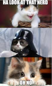 Grumpy Vader Grumpy Cat Humor Funny Kid Memes Cute Cat Memes