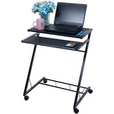 For some, limited space is a considerable problem. Mobile Rolling Cart Compact Computer Desk Walmart Com Walmart Com