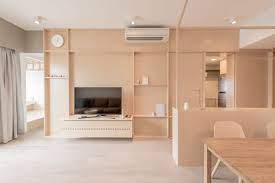 Mnb Design Studio Refurbishes Compact Apartment In Hong Kong Plywood Interior Apartment Interior Apartment