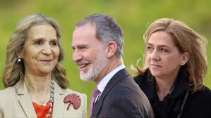 Así es la relación del Rey Felipe VI y sus hermanas