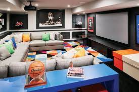 However, creating a man cave in a basement requires a bit more attention to detail than is required how do you build a basement man cave? How This Jersey Family Transformed The Basement Into A Hip Man Cave