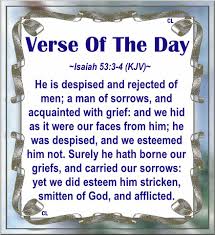 By his stripes we were healed kjv. Isaiah 53 3 4 Kjv And More Blessings Kristi Ann S Haven