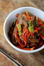 Beef Stir Fry With Spicy Hoisin Sauce Pickled Plum Easy Asian Recipes Recipe Asian Stir Fry Recipe Beef Recipes Asian Recipes