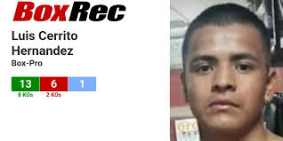 BoxRec: Luis Cerrito Hernandez