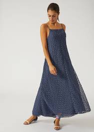 Large choix de débardeurs à fines bretelles à découvrir sur la boutique en ligne camaïeu. Robe A Fines Bretelles En Macrame Geometrique Femme Emporio Armani