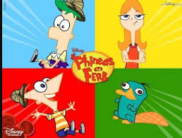 Ferb Candice Phineas And Perry With Logo Best Kids Cartoons Phineas And Ferb Disney Shows
