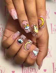 Pin By Adelaide Crowl On ɳ A I L S Hippie Nails Edgy Nails Dream Nails