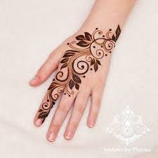 Hennafeaturestudio On Instagram Elegant Floral Henna Strip By Mehndi Henna Designs Floral Henna Designs Hand Henna