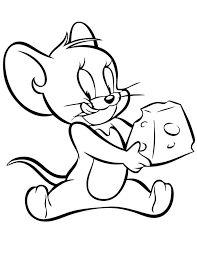 Tom and jerry free printable coloring sheets 94. Jerry From Tom And Jerry Coloring Pages Tom And Jerry Coloring Pages Cartoon Coloring Pages Coloring Pages