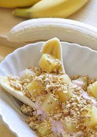 Breakfast Banana Split Make Breakfast Fun With These Easy For Kids To Make On Their Own Fast And Saves You Money Healthy Break Food Recipes Yummy Breakfast