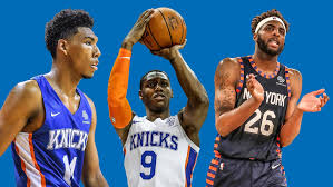 The new york knicks, officially the new york knickerbockers, are a team in the national basketball association (nba) in new york, new york. Ranking The Star Potential Of The New York Knicks Young Core