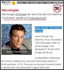 He had 18 wins vs. Jean Claude Van Damme Non Je Ne Suis Pas Mort