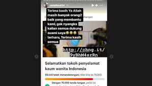 Tanda tangan petisi harga pesawat. Istri Terharu Baca Petisi Dukungan Untuk Richard Lee