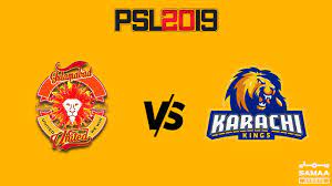 Karachi kings has 9 points in. Samaa Islamabad United Hammer Karachi Kings By Seven Wickets